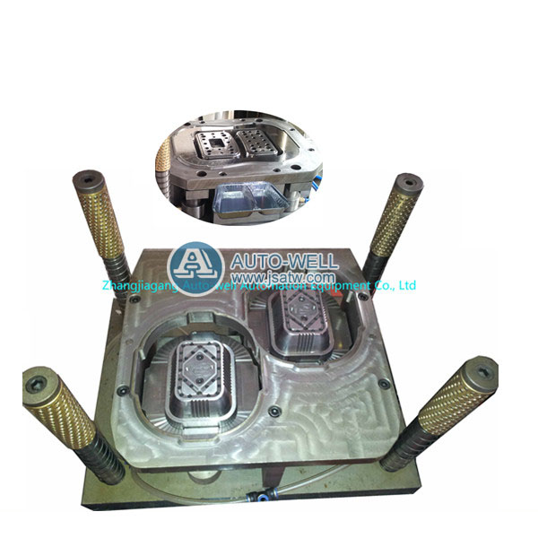 Aluminium foil lunch box mold 01