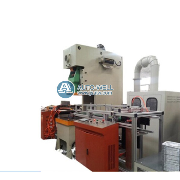 Aluminium foil container machine 04
