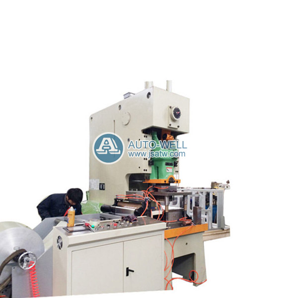 Aluminium foil container machine 01