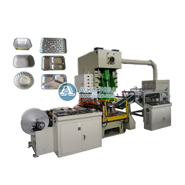 Aluminum foil container machine 03