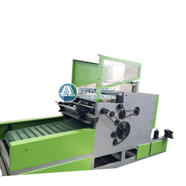 Automatic aluminium foil rewinder