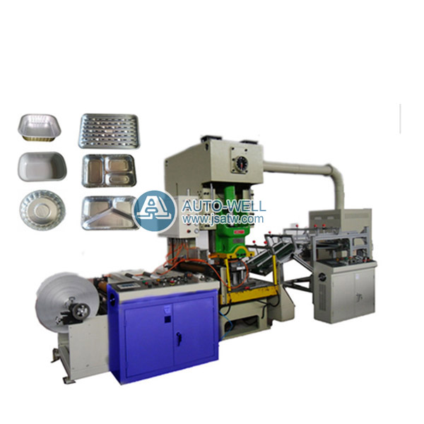 Aluminum foil container machine 02