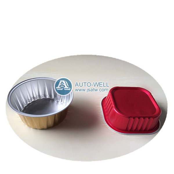 disposable round aluminum foil cake pans-Sealable trays-Zhangjiagang  Auto-well Automation Equipment Co., Ltd.