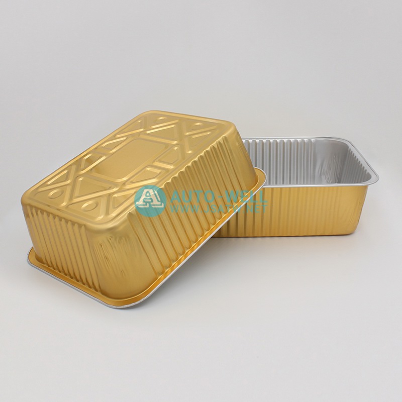 Large aluminium foil container 2800ML