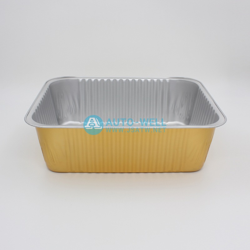 Large aluminium foil container 2800ML