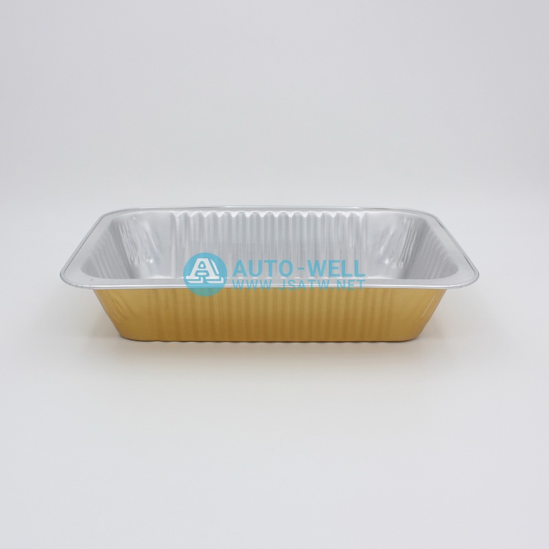 Aluminum foil container for fast food 750ML - 2
