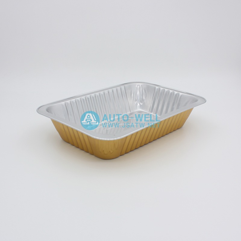 Aluminum foil container for fast food 750ML - 3