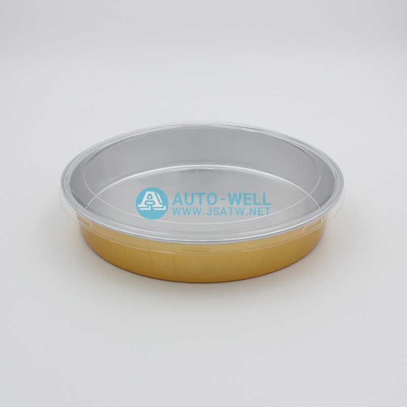 Round aluminium foil plate 600ML - 2