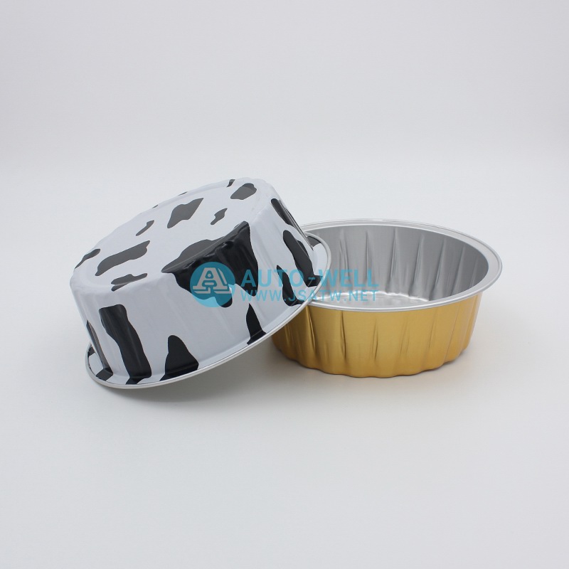Colorful aluminum foil cake cup 350ML - 2
