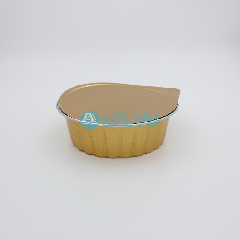 Colorful aluminum foil cake cup 350ML - 7