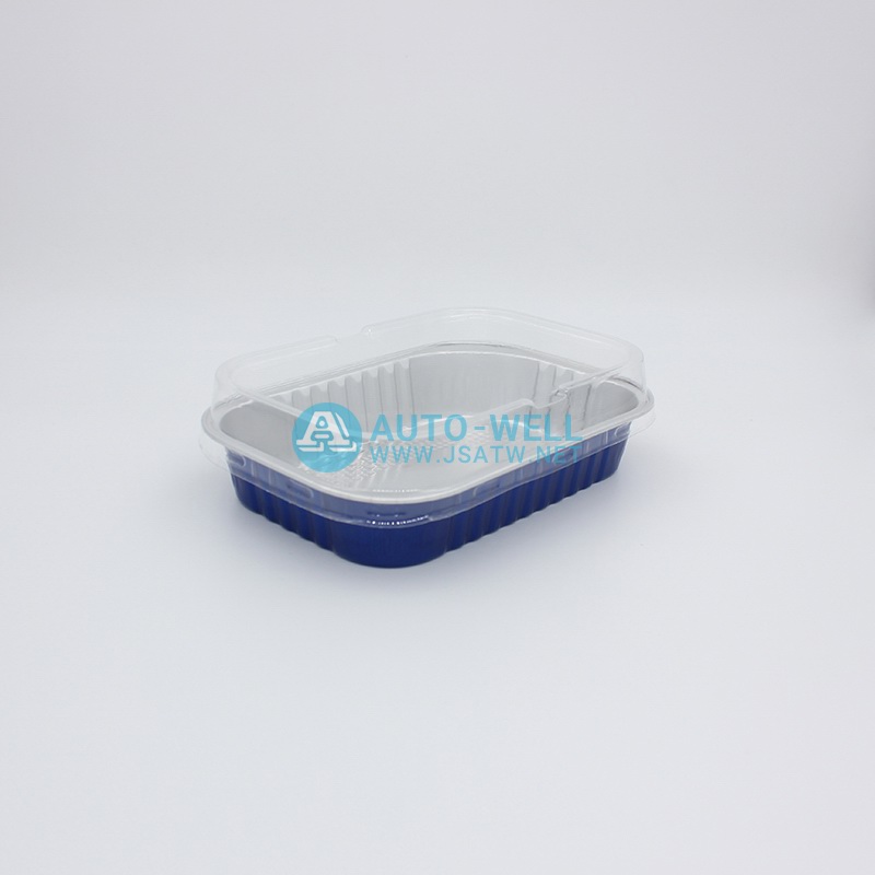 Rectangle aluminium foil container 320ML - 2