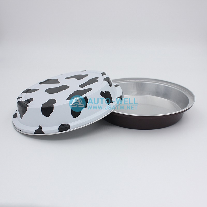 Round aluminum foil pan 270ML