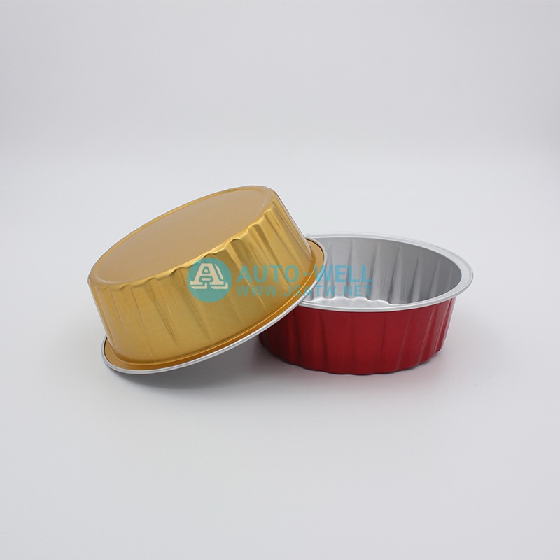 Colorful aluminum foil cake cup 230ML - 2