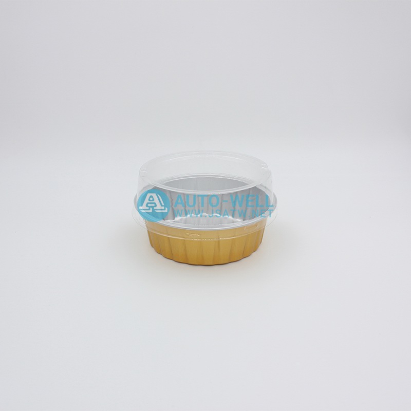 Colorful aluminum foil cake cup 230ML - 4