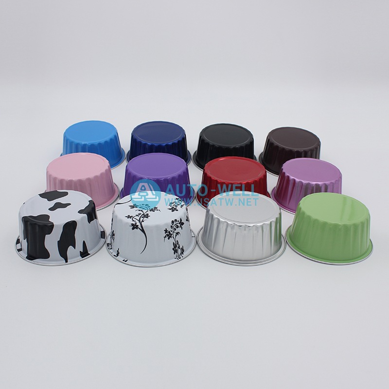 Aluminum foil baking cups 125ML - 1