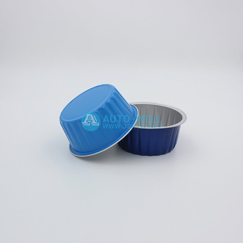 Aluminum foil baking cups 125ML - 3