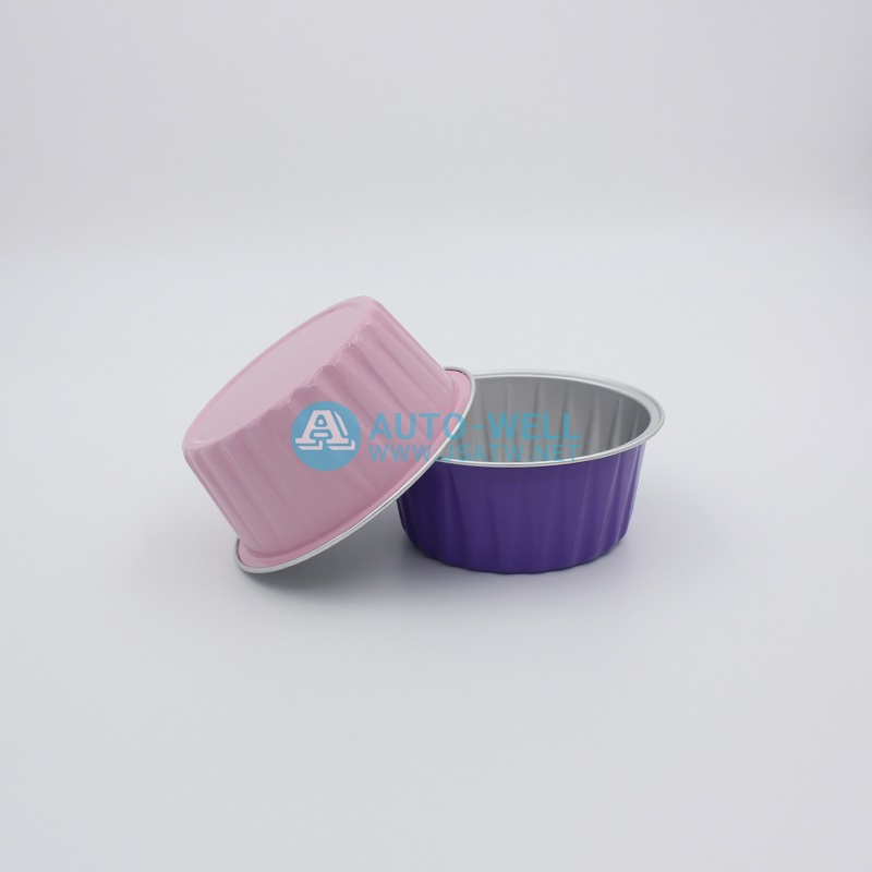 Aluminum foil baking cups 125ML - 7
