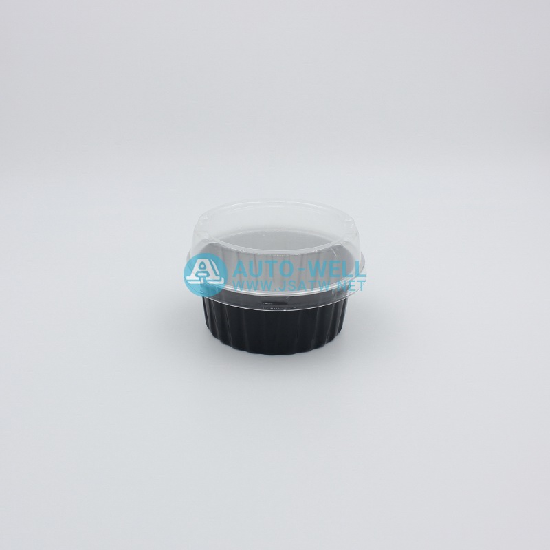 Aluminum foil baking cups with lids 125ML - 13