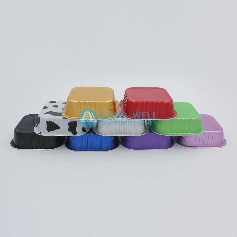 Cake aluminium foil baking cup 100ML - 1