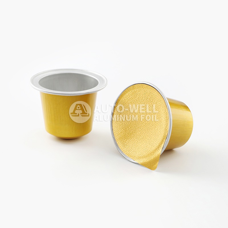 15mL sealable aluminum foil coffee capsule cup