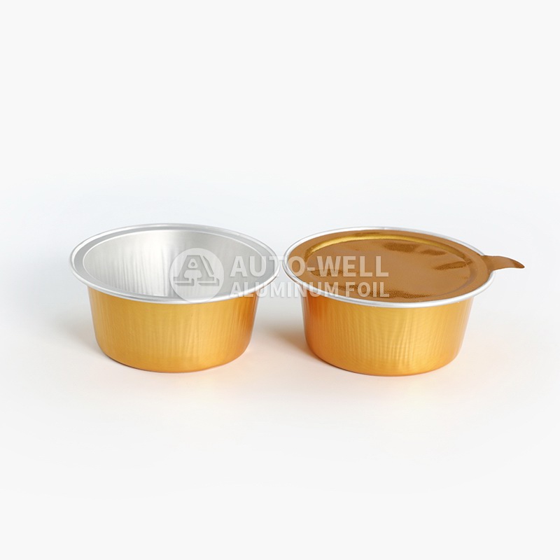 disposable round aluminum foil cake pans-Sealable trays-Zhangjiagang  Auto-well Automation Equipment Co., Ltd.