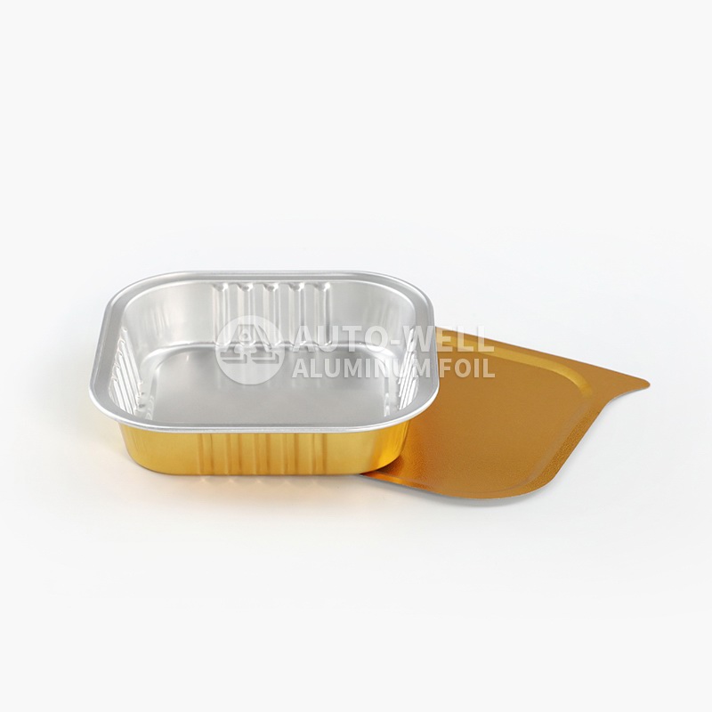 80mL square aluminum foil cup