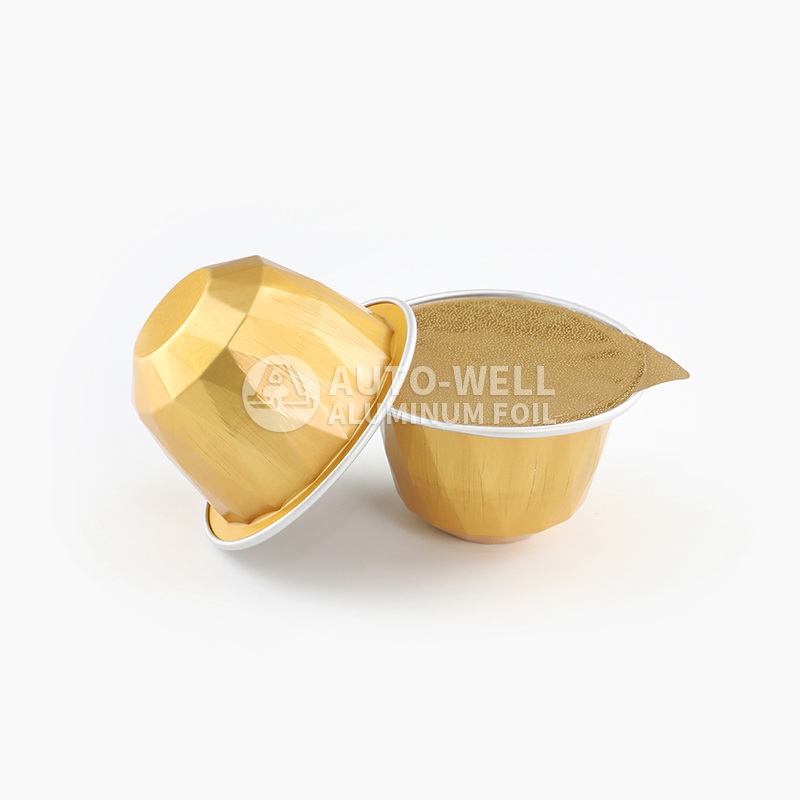 36mL diamond shaped aluminum foil cup
